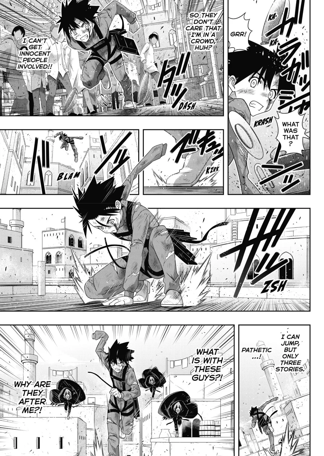 Read UQ HOLDER! chapter 176 image 56 on Lezhin
