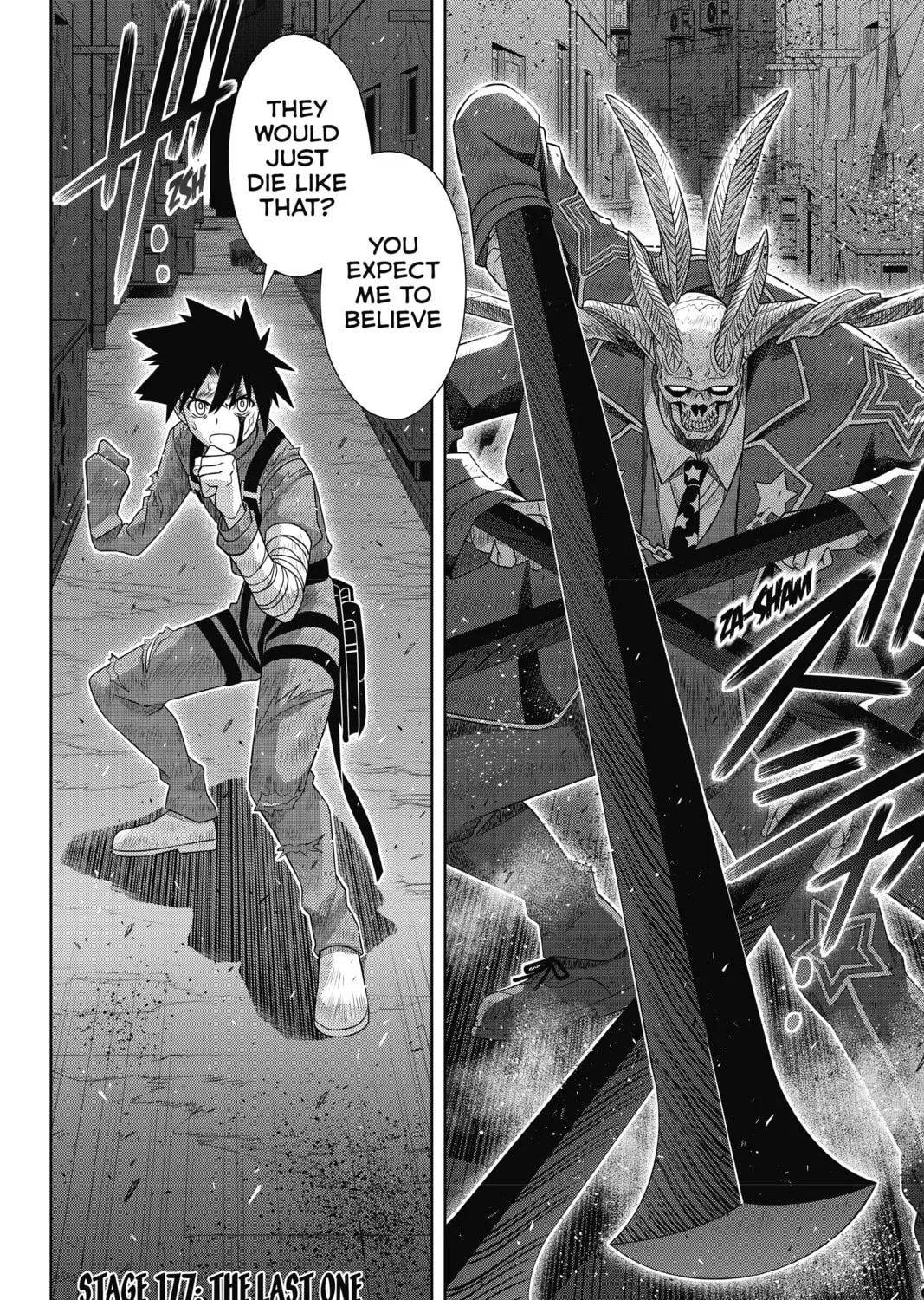 Read UQ HOLDER! chapter 177 image 2 on Lezhin