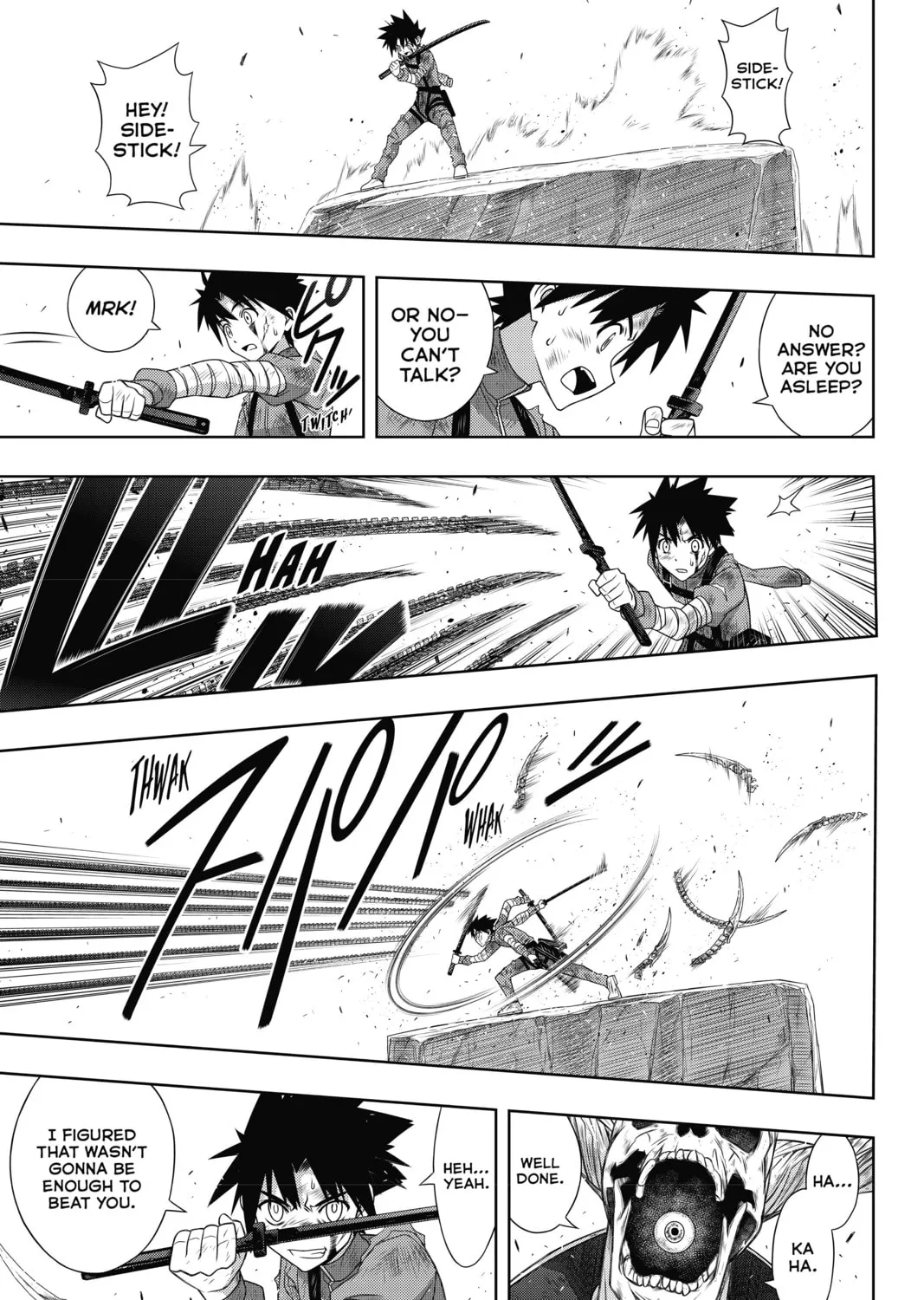Read UQ HOLDER! chapter 177 image 32 on Lezhin