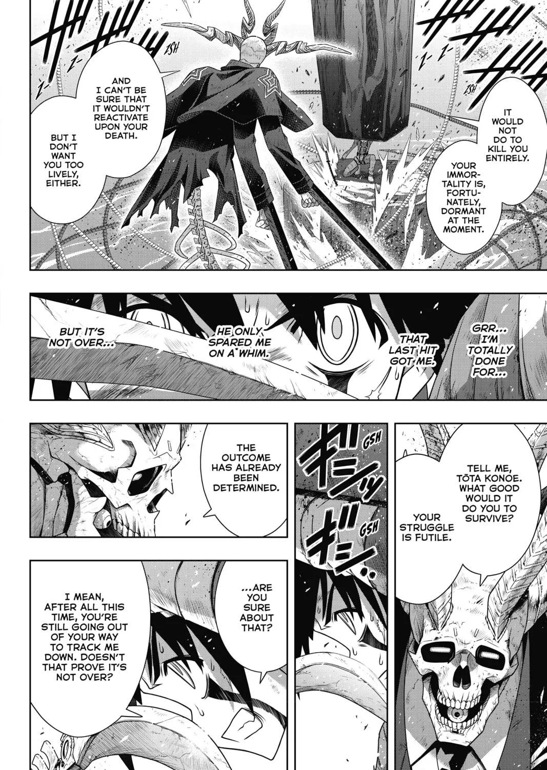 Read UQ HOLDER! chapter 177 image 38 on Lezhin