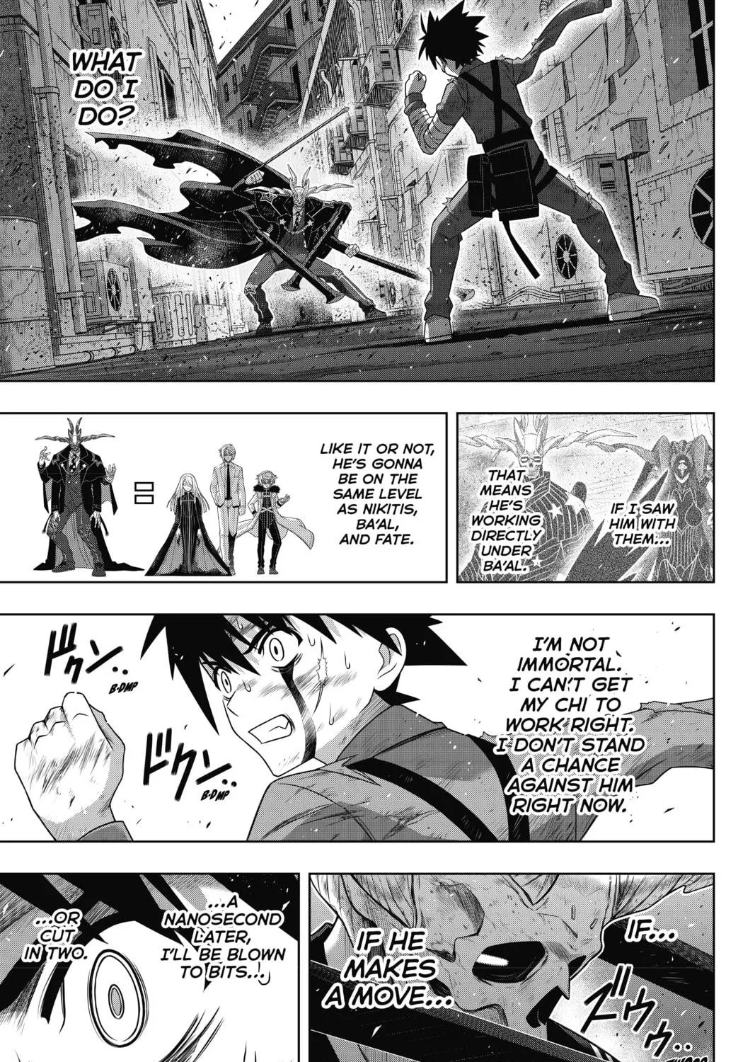 Read UQ HOLDER! chapter 177 image 4 on Lezhin