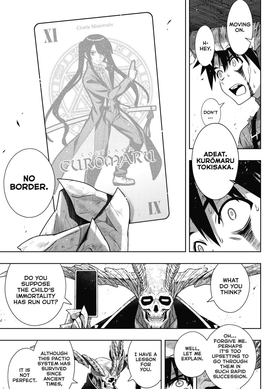 Read UQ HOLDER! chapter 177 image 48 on Lezhin