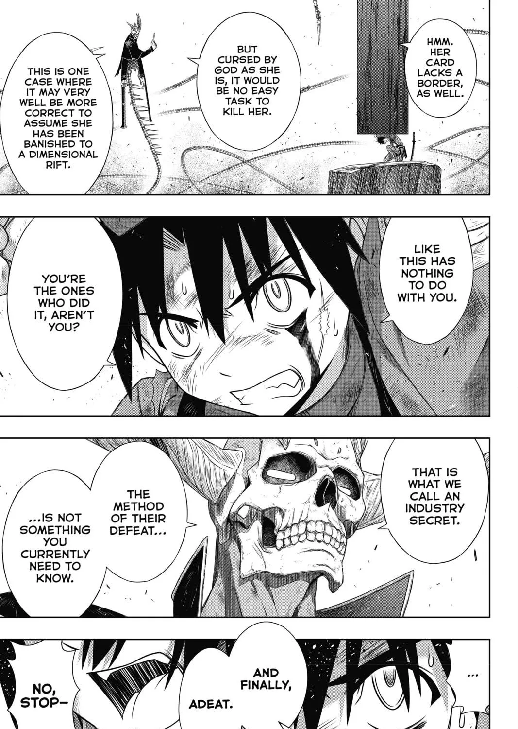 Read UQ HOLDER! chapter 177 image 52 on Lezhin