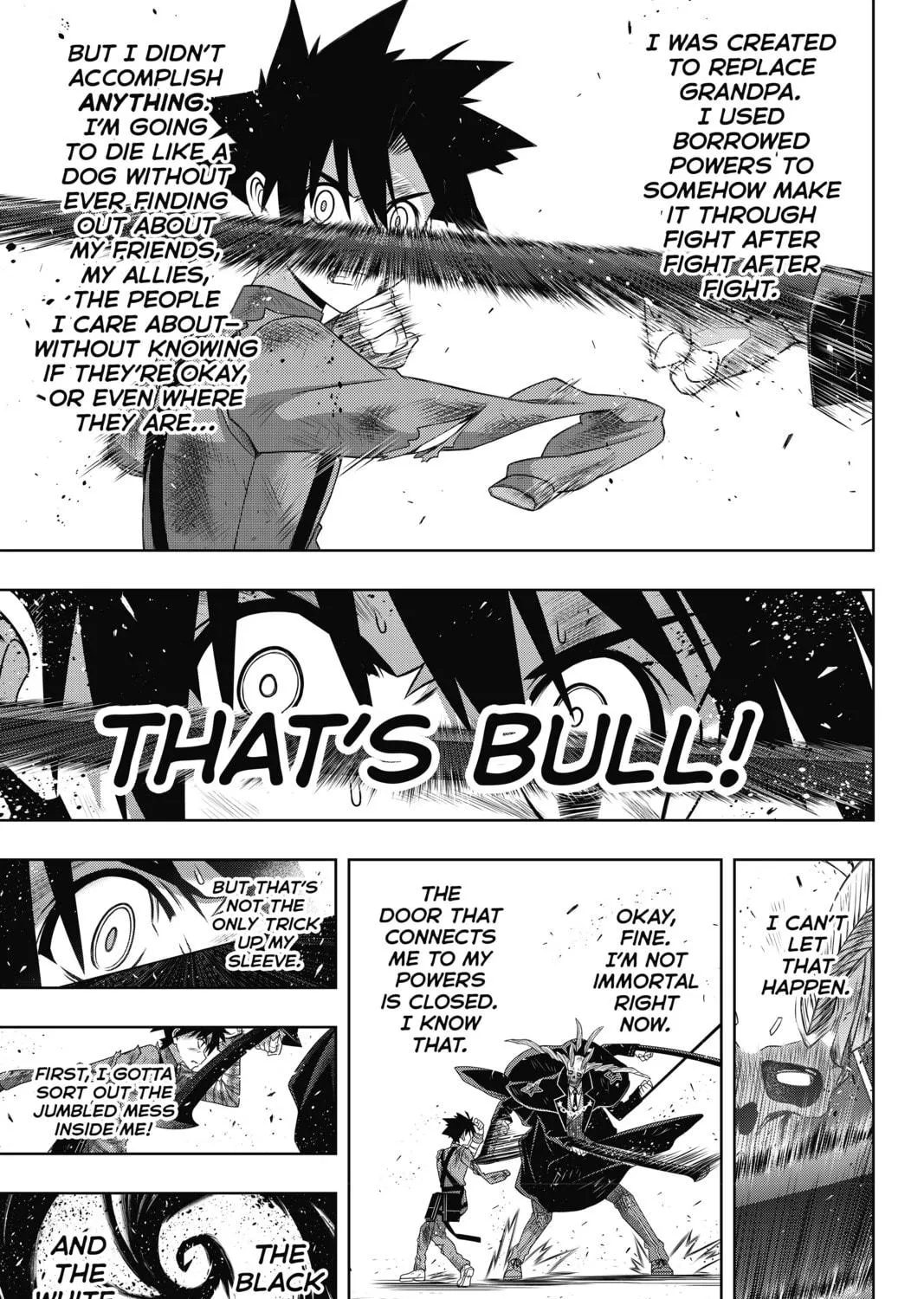 Read UQ HOLDER! chapter 177 image 8 on Lezhin