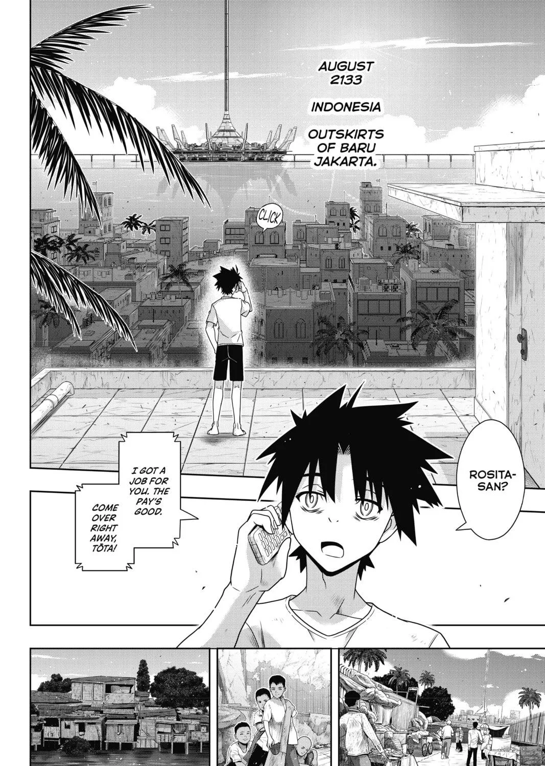 Read UQ HOLDER! chapter 178 image 10 on Lezhin