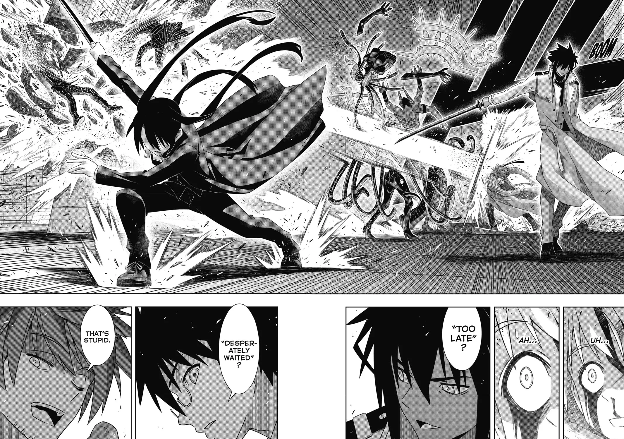 Read UQ HOLDER! chapter 178 image 58 on Lezhin