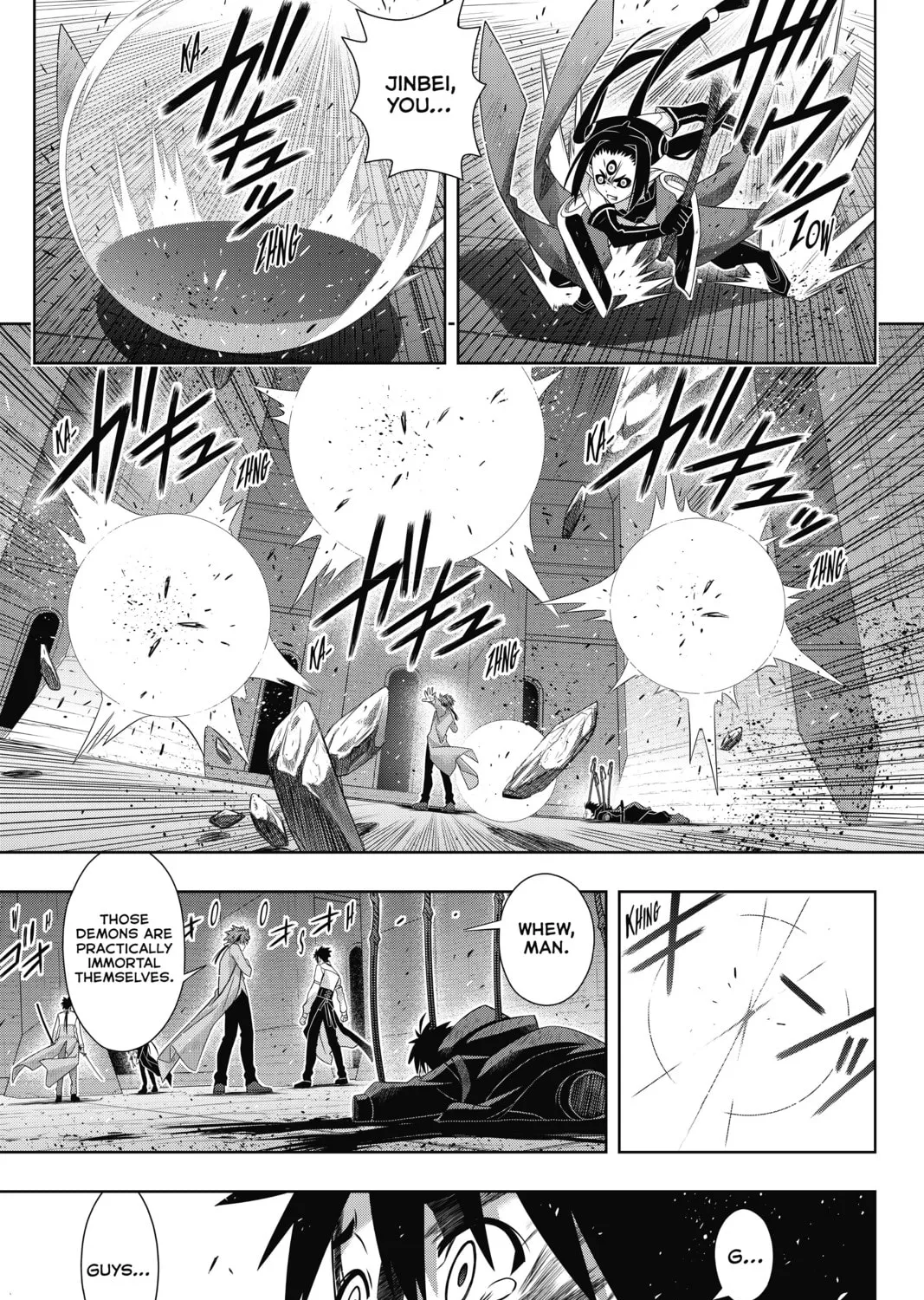 Read UQ HOLDER! chapter 178 image 62 on Lezhin