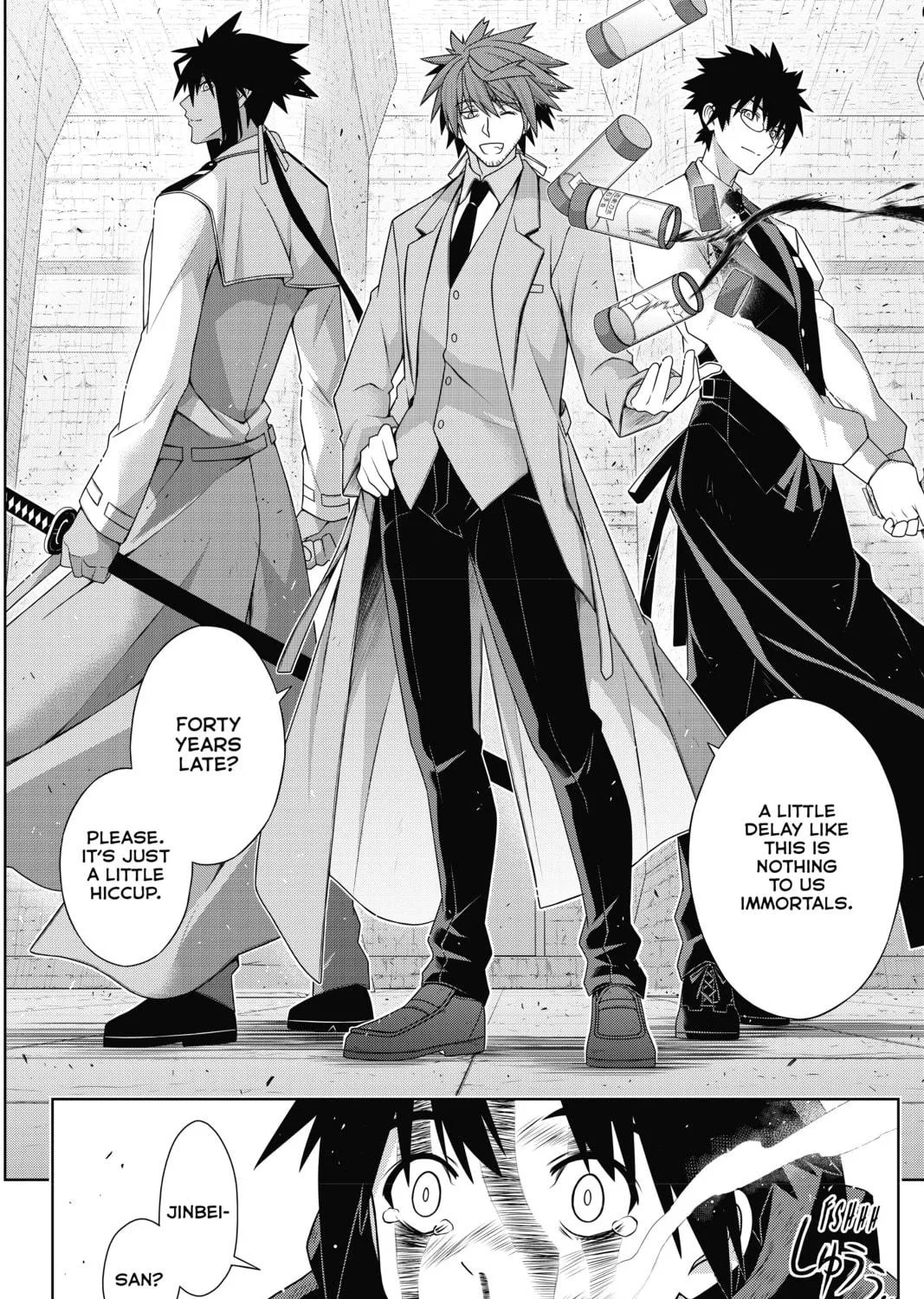 Read UQ HOLDER! chapter 178 image 68 on Lezhin