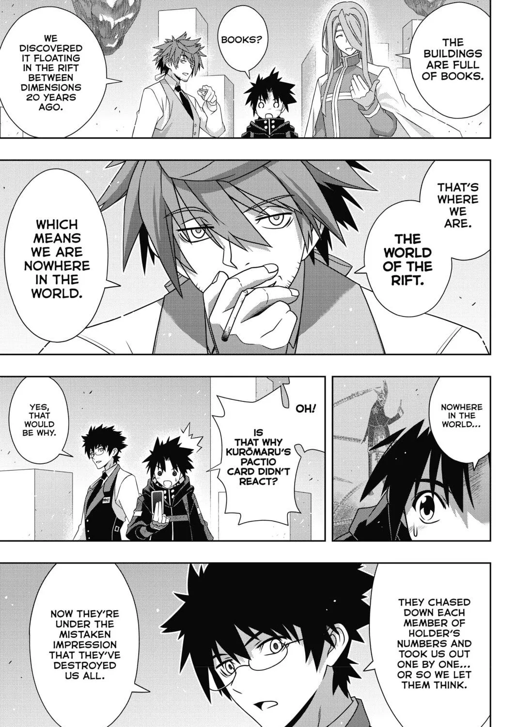Read UQ HOLDER! chapter 179 image 10 on Lezhin