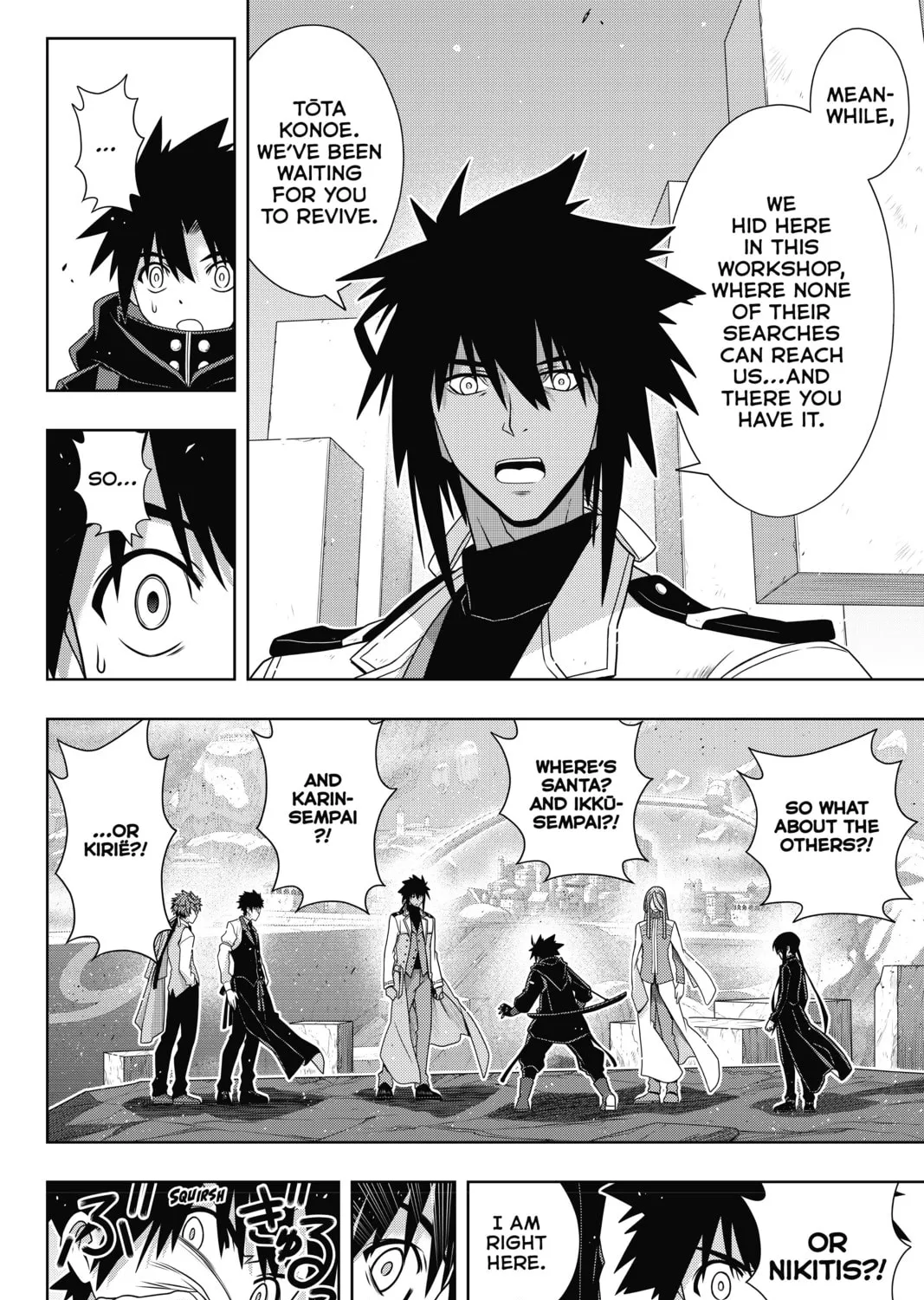 Read UQ HOLDER! chapter 179 image 12 on Lezhin