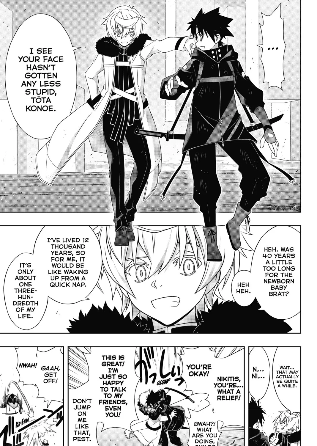 Read UQ HOLDER! chapter 179 image 14 on Lezhin