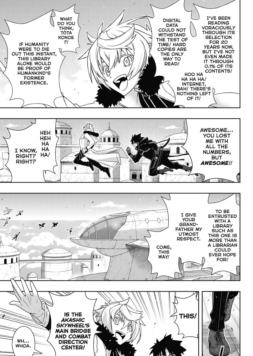 Read UQ HOLDER! chapter 179 image 22 on Lezhin