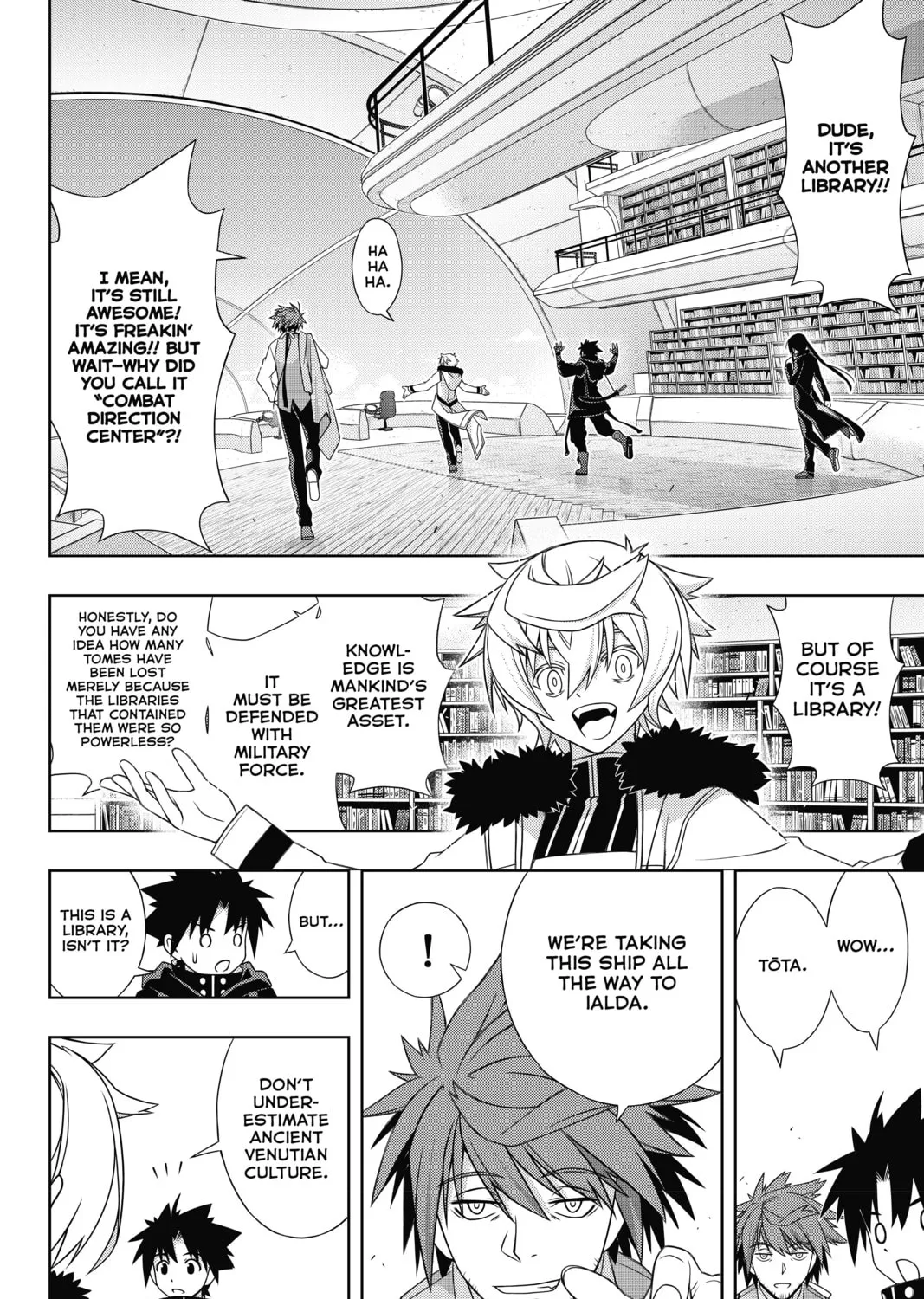 Read UQ HOLDER! chapter 179 image 24 on Lezhin