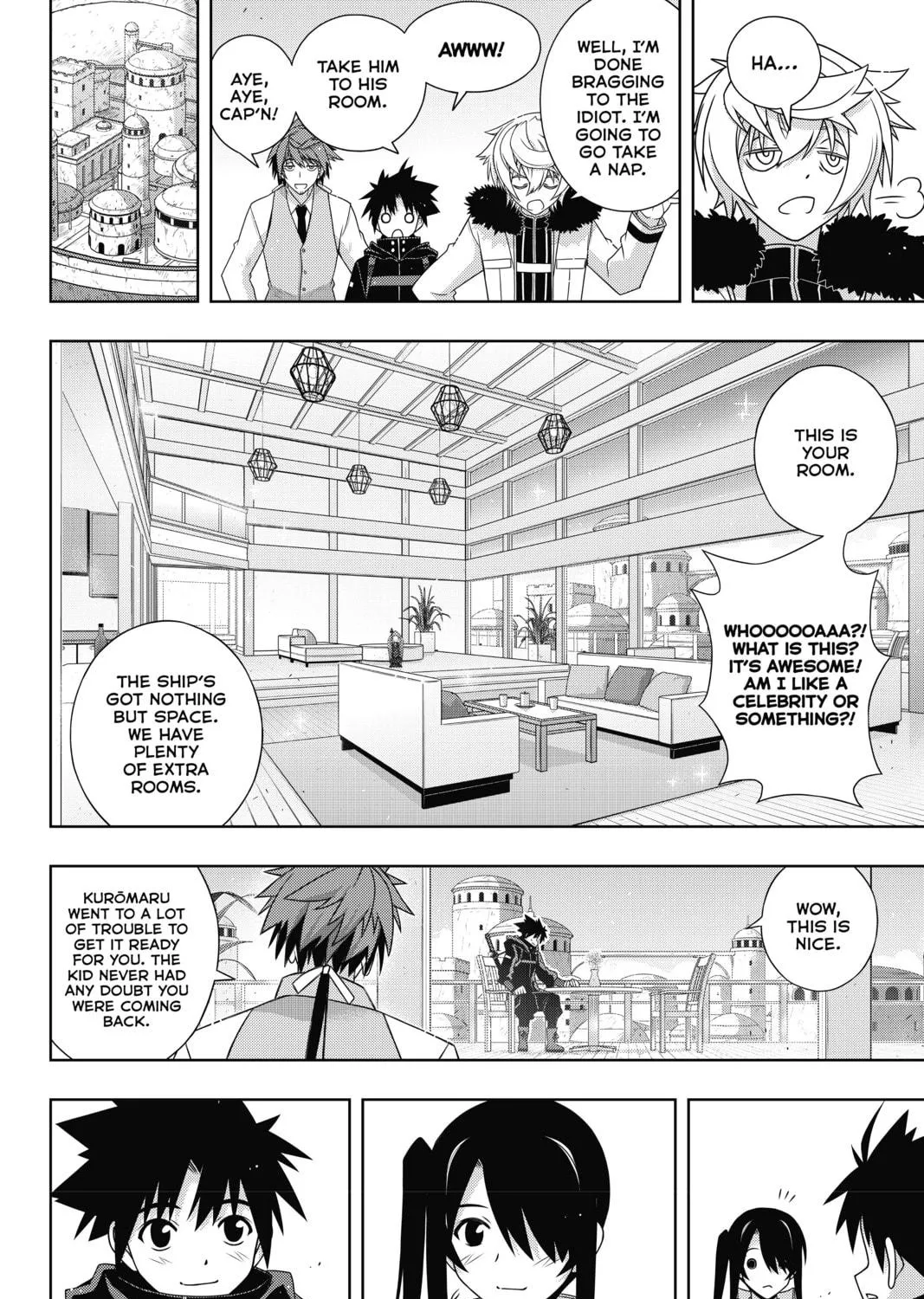 Read UQ HOLDER! chapter 179 image 28 on Lezhin
