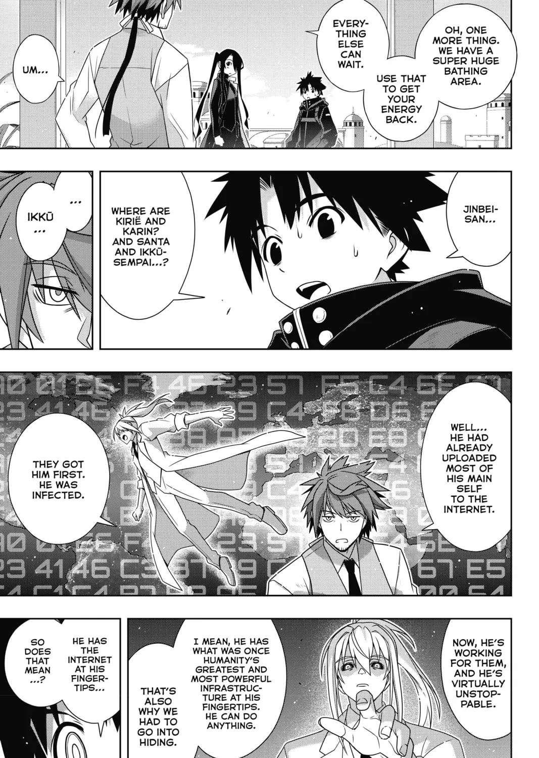 Read UQ HOLDER! chapter 179 image 30 on Lezhin