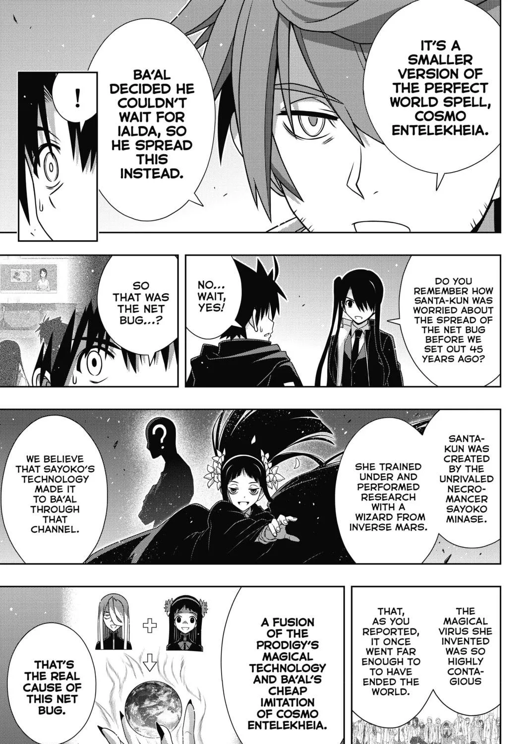 Read UQ HOLDER! chapter 179 image 34 on Lezhin