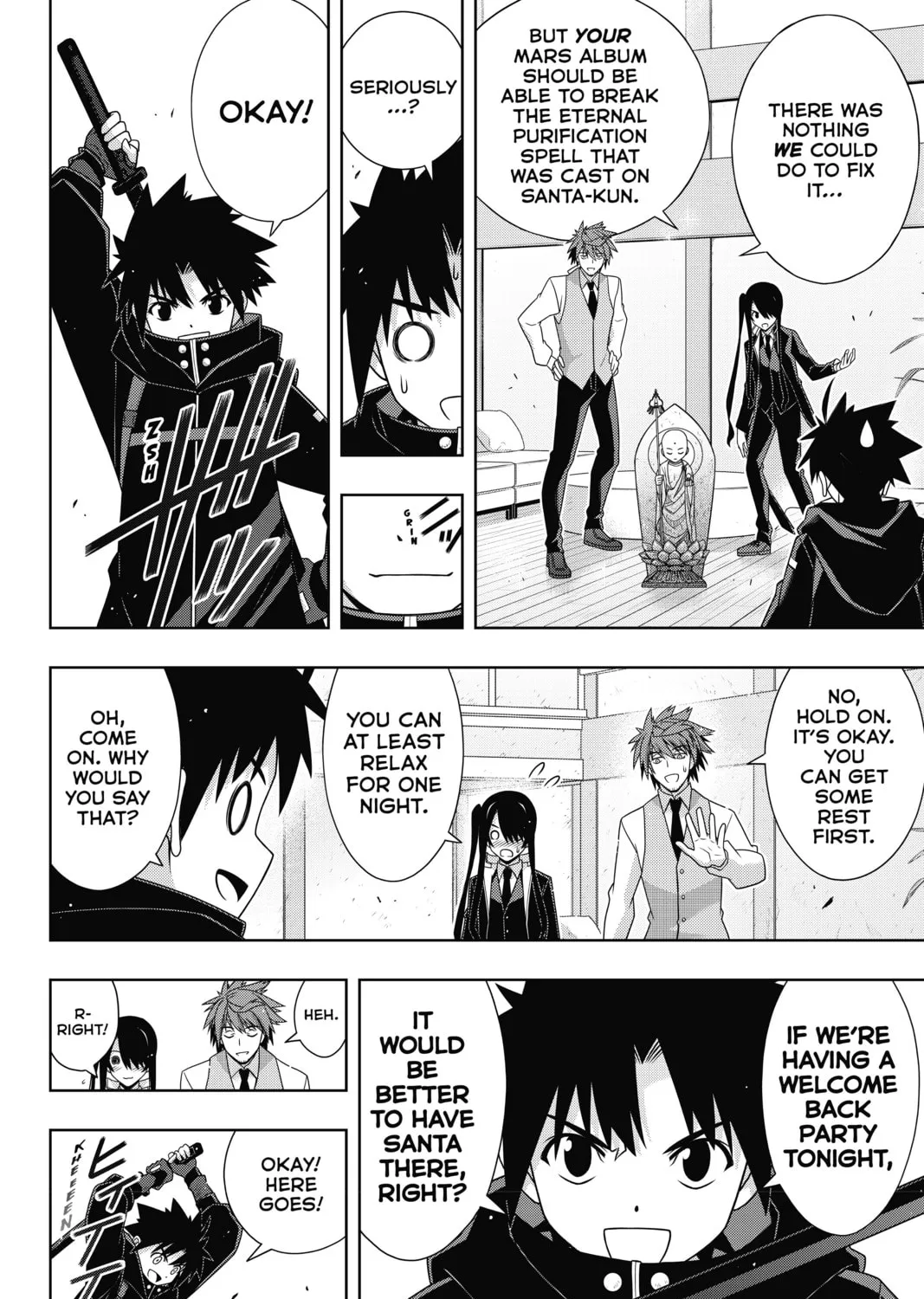 Read UQ HOLDER! chapter 179 image 44 on Lezhin