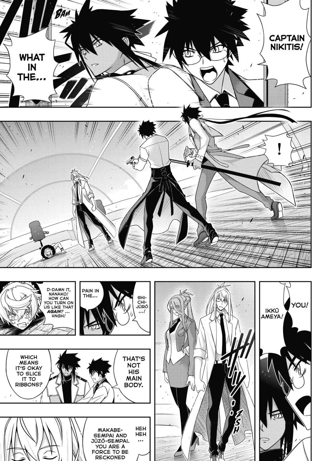 Read UQ HOLDER! chapter 179 image 64 on Lezhin