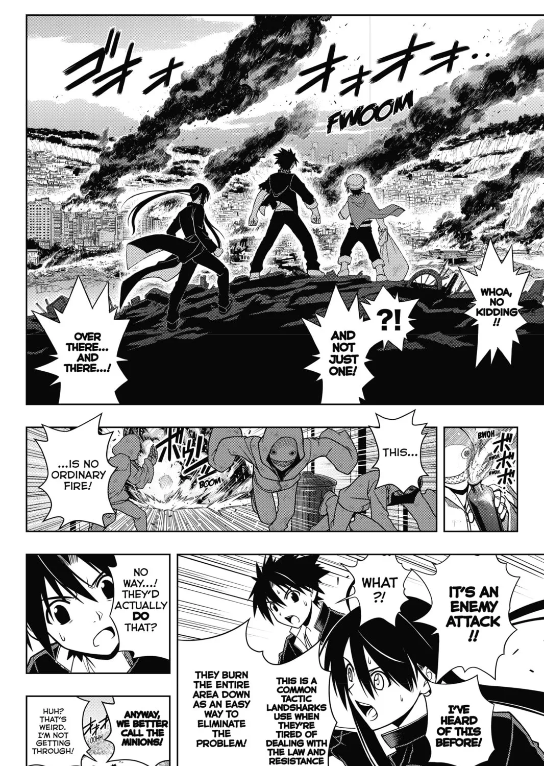 Read UQ HOLDER! chapter 18 image 12 on Lezhin