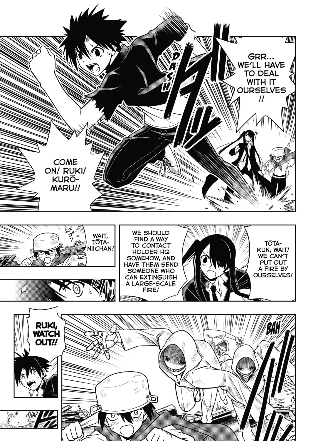 Read UQ HOLDER! chapter 18 image 14 on Lezhin