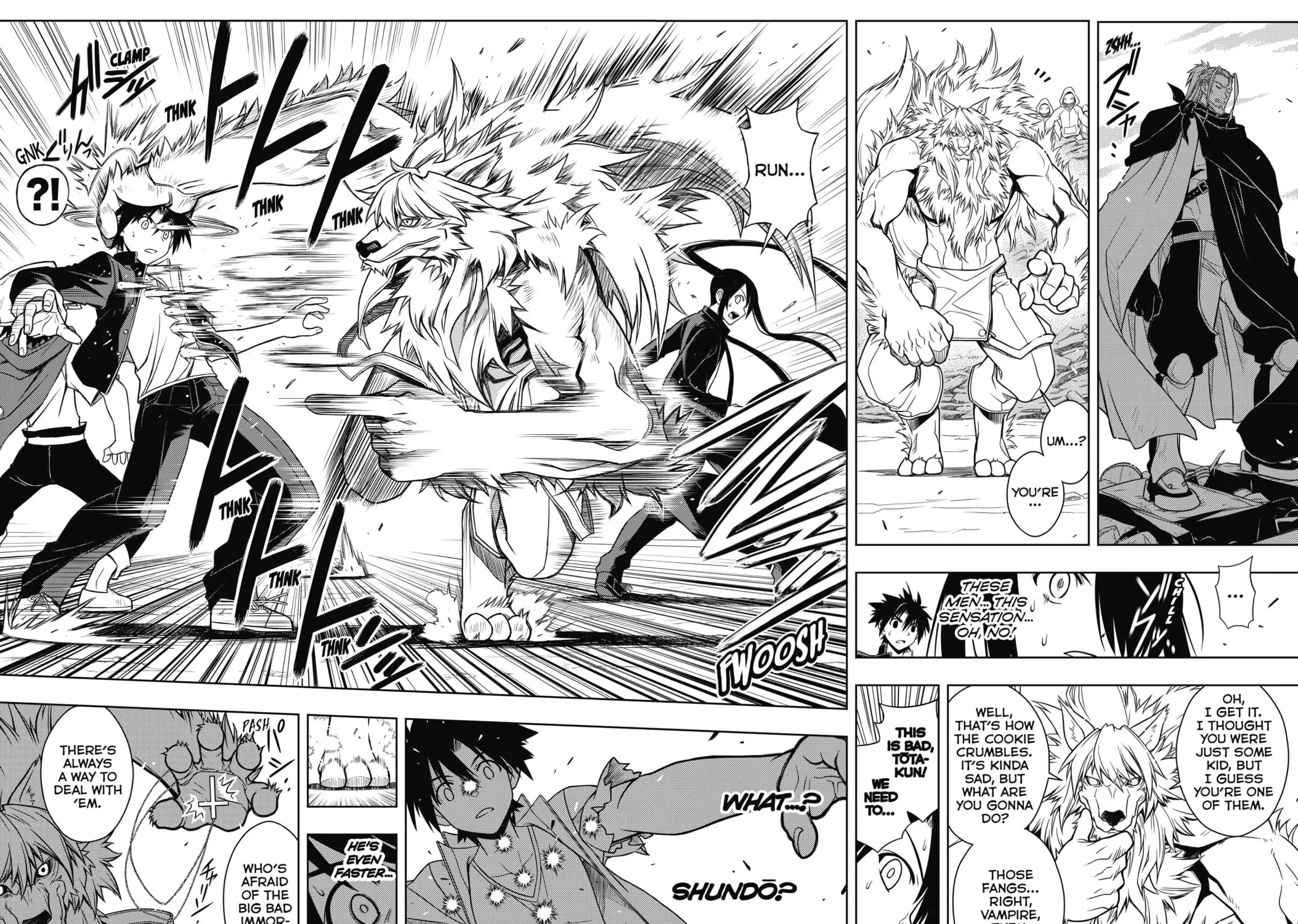Read UQ HOLDER! chapter 18 image 20 on Lezhin
