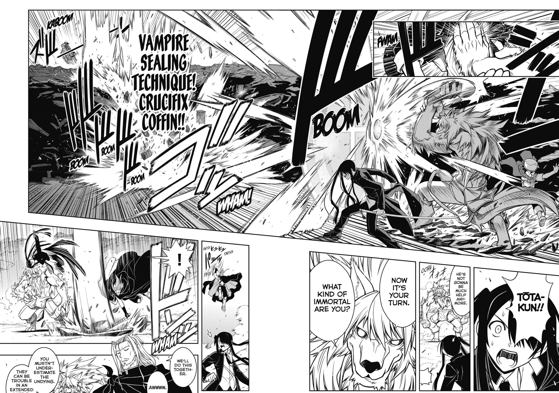 Read UQ HOLDER! chapter 18 image 22 on Lezhin
