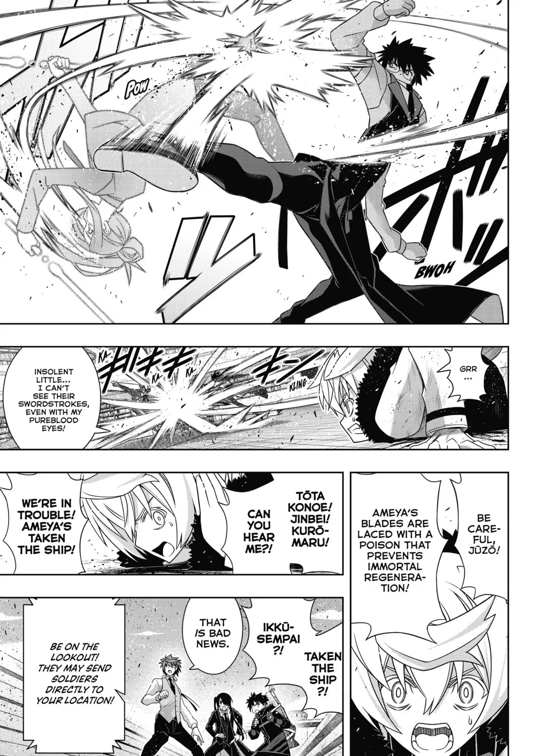 Read UQ HOLDER! chapter 180 image 12 on Lezhin