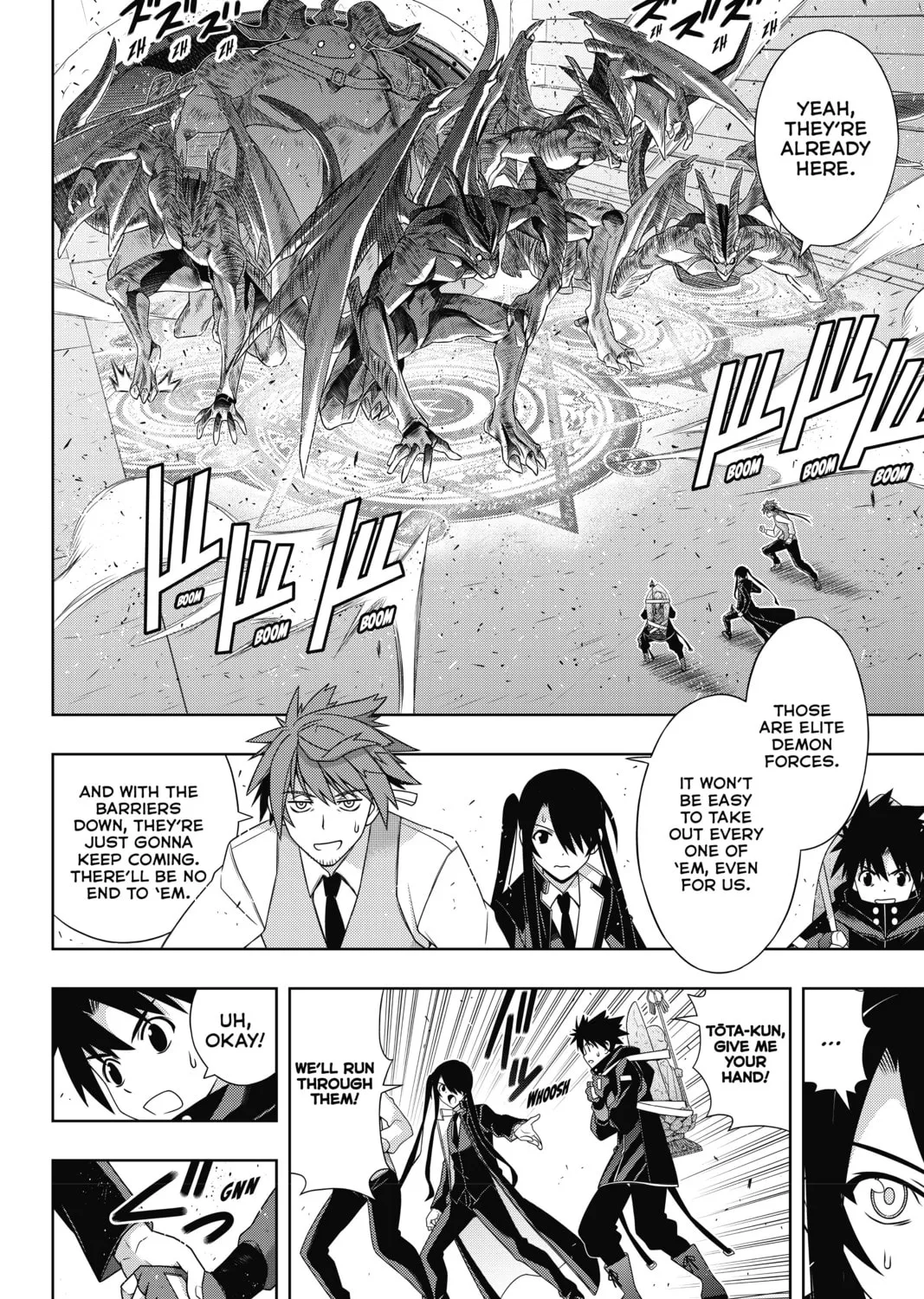 Read UQ HOLDER! chapter 180 image 14 on Lezhin