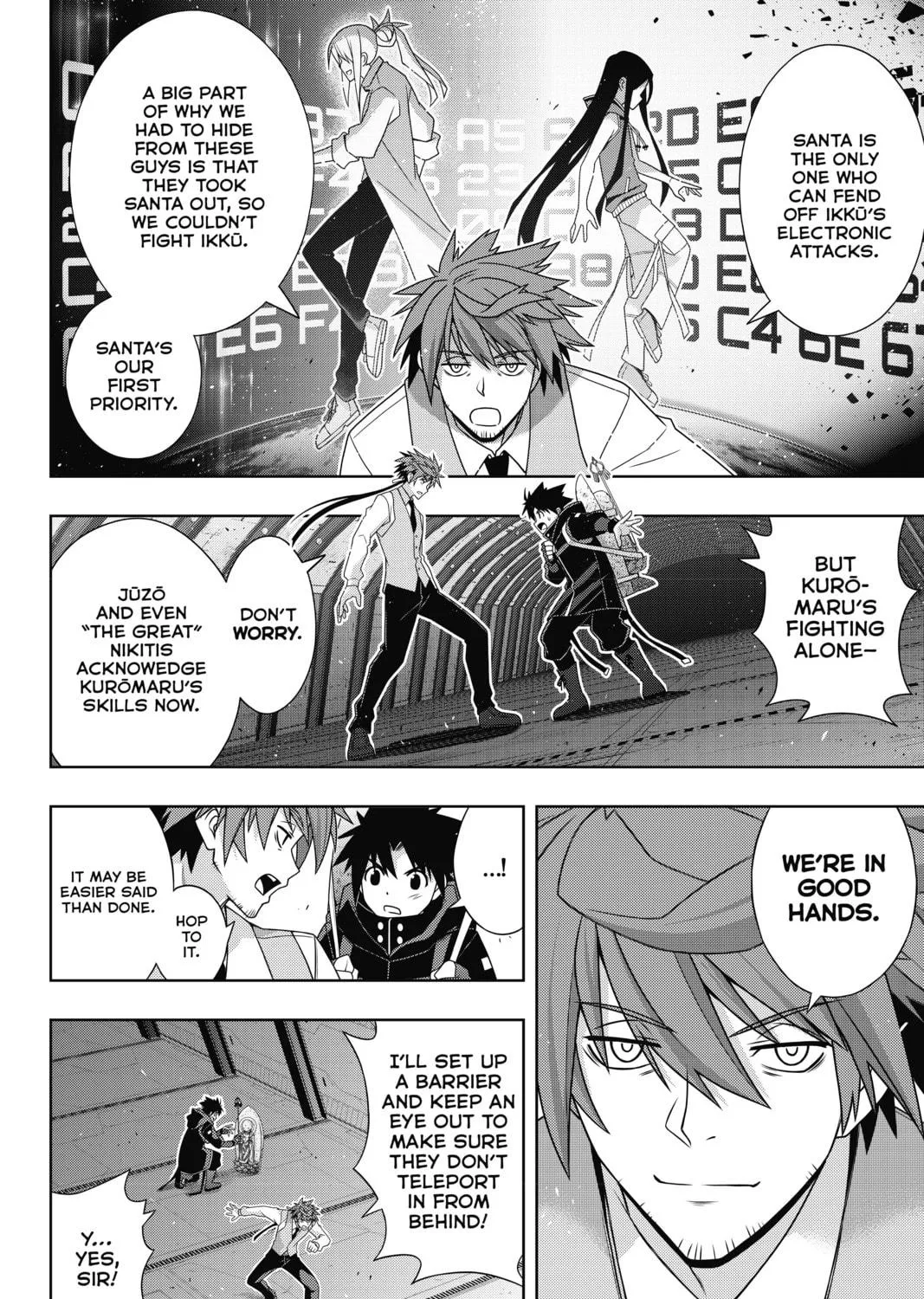 Read UQ HOLDER! chapter 180 image 22 on Lezhin