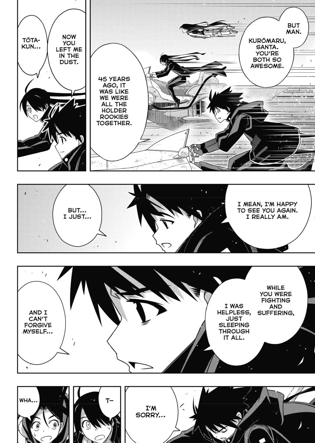 Read UQ HOLDER! chapter 180 image 52 on Lezhin