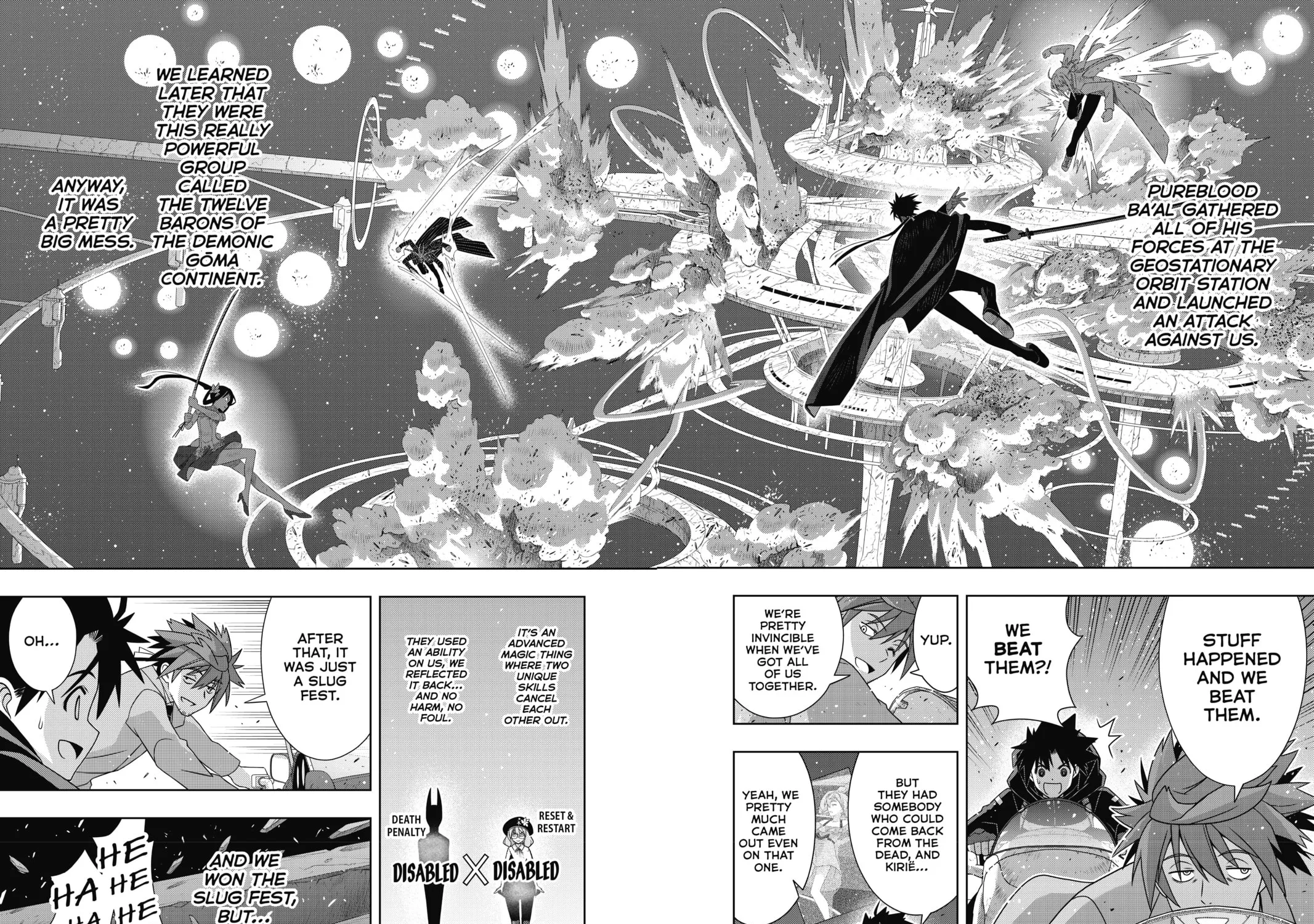 Read UQ HOLDER! chapter 181 image 10 on Lezhin
