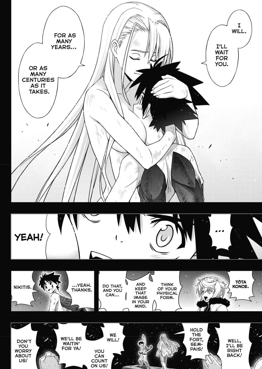 Read UQ HOLDER! chapter 181 image 28 on Lezhin