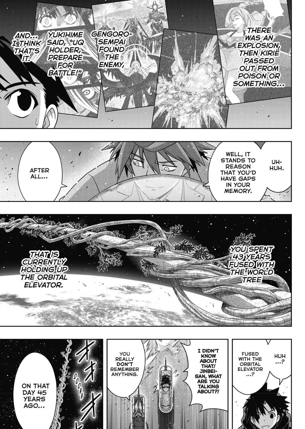Read UQ HOLDER! chapter 181 image 8 on Lezhin
