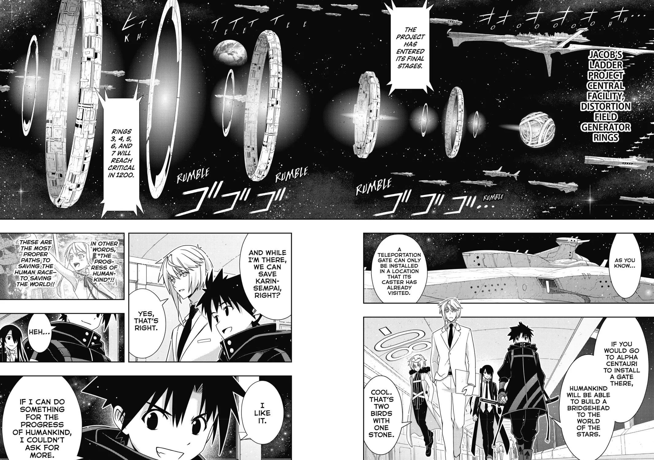 Read UQ HOLDER! chapter 182 image 42 on Lezhin