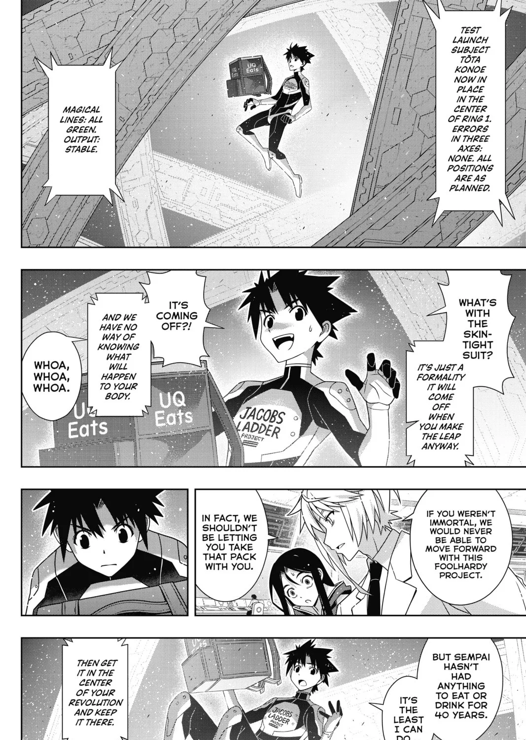 Read UQ HOLDER! chapter 182 image 44 on Lezhin