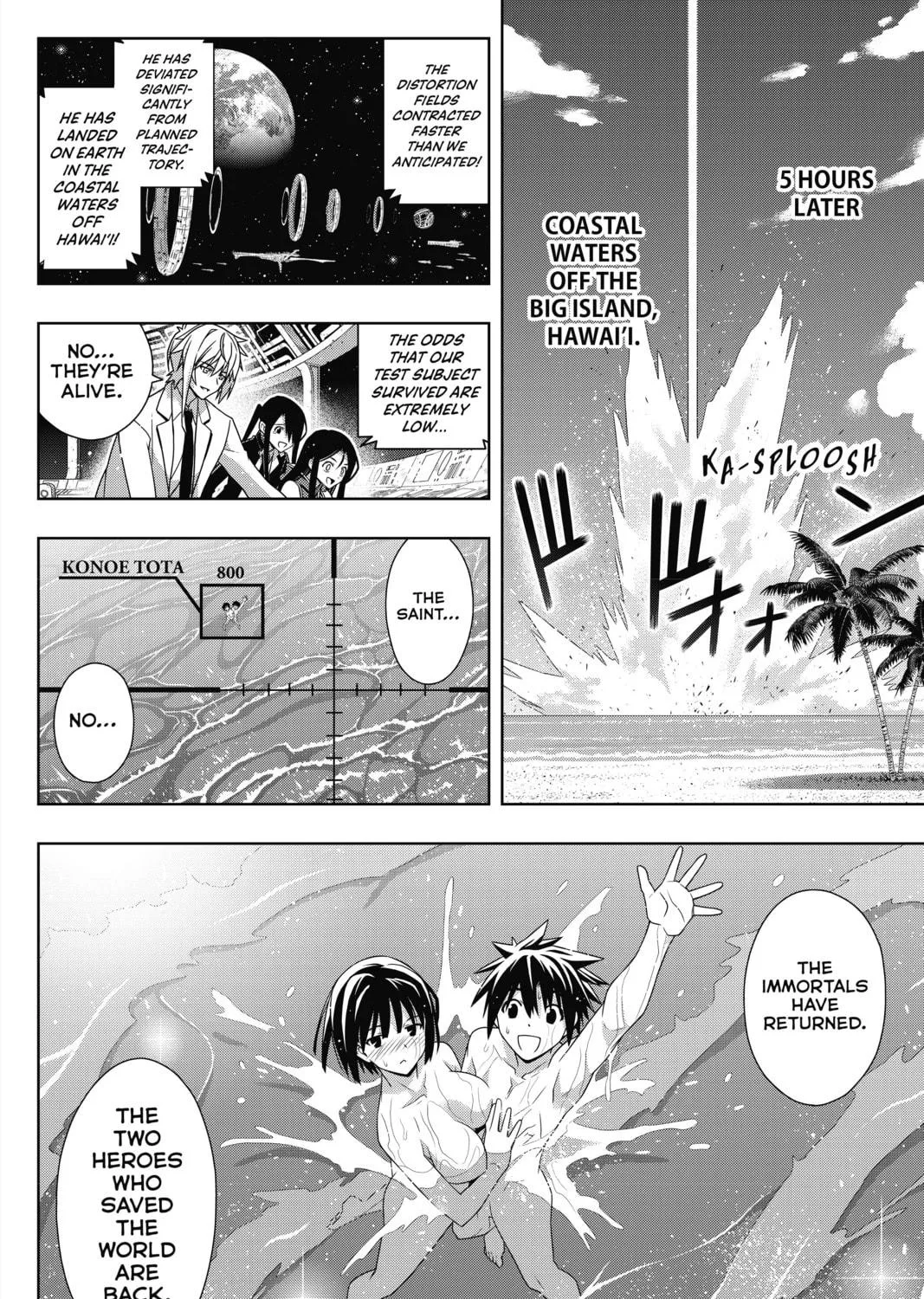 Read UQ HOLDER! chapter 182 image 78 on Lezhin