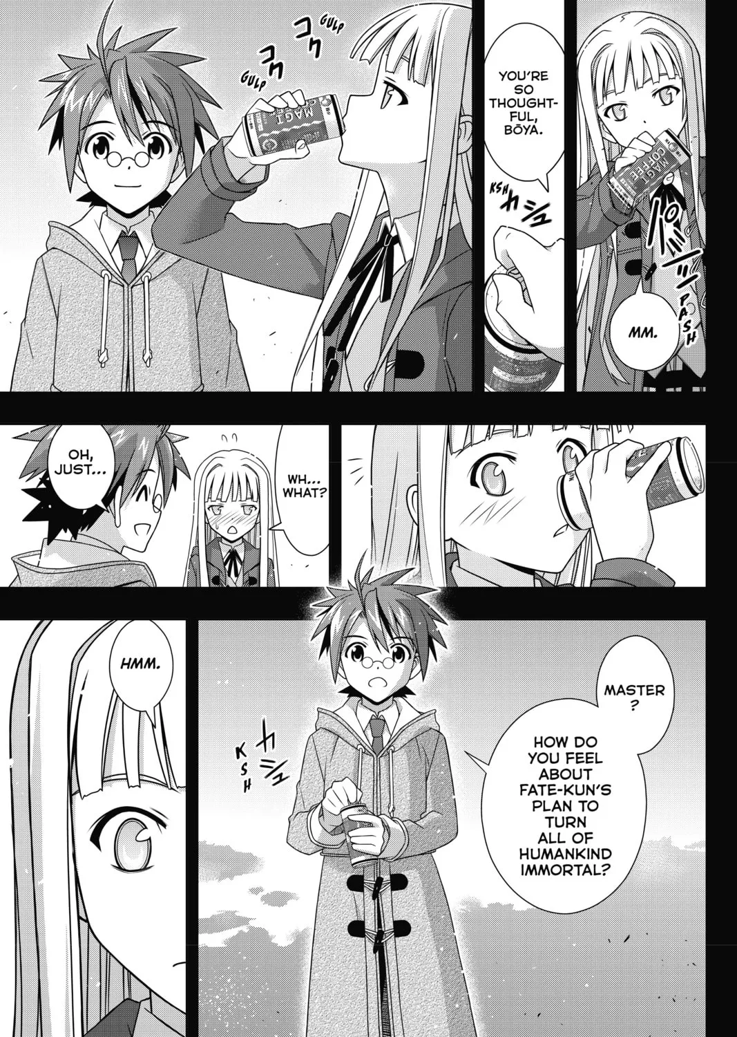 Read UQ HOLDER! chapter 183 image 36 on Lezhin