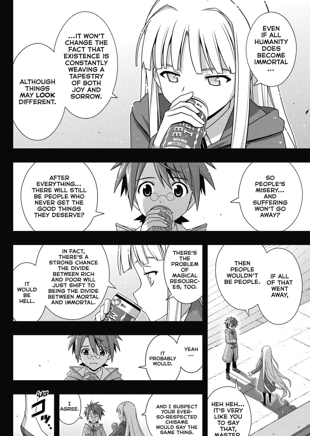 Read UQ HOLDER! chapter 183 image 38 on Lezhin