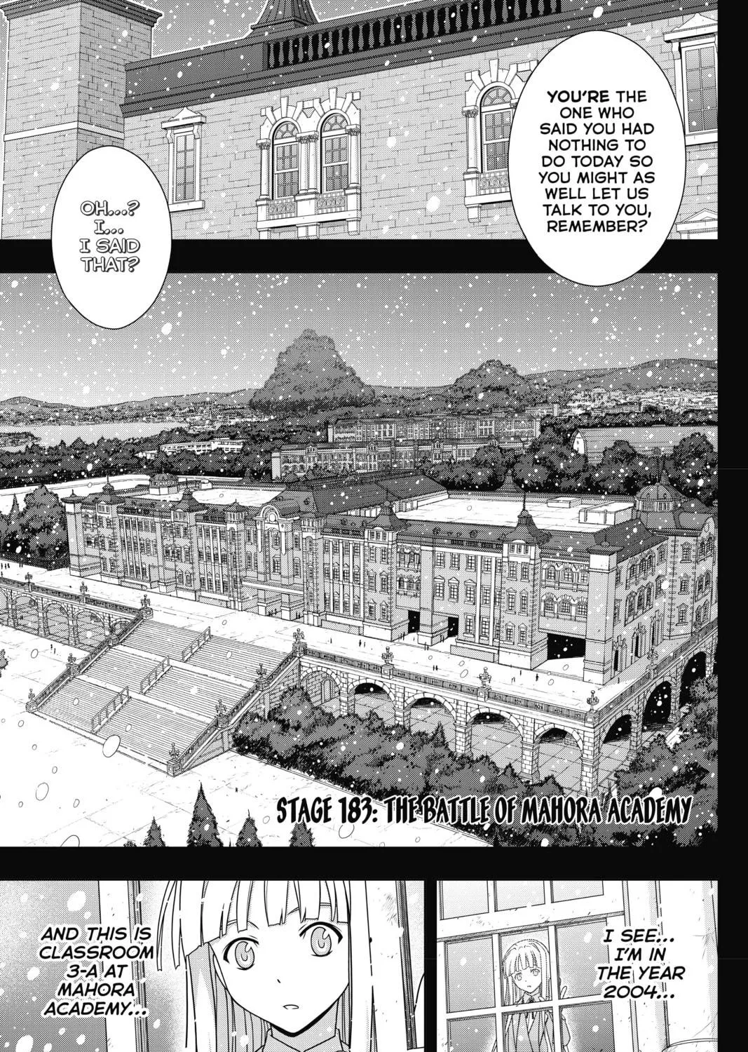 Read UQ HOLDER! chapter 183 image 4 on Lezhin
