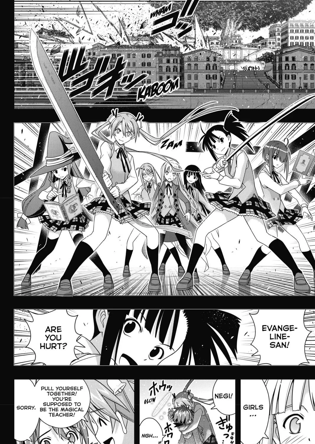 Read UQ HOLDER! chapter 183 image 46 on Lezhin