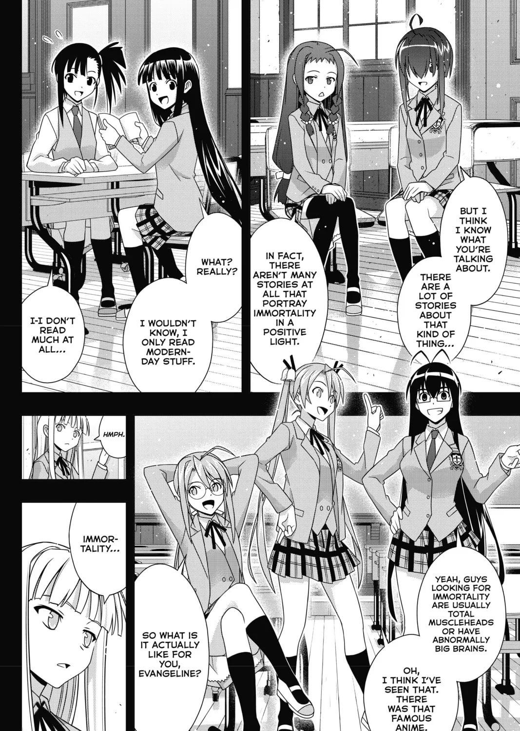Read UQ HOLDER! chapter 183 image 6 on Lezhin