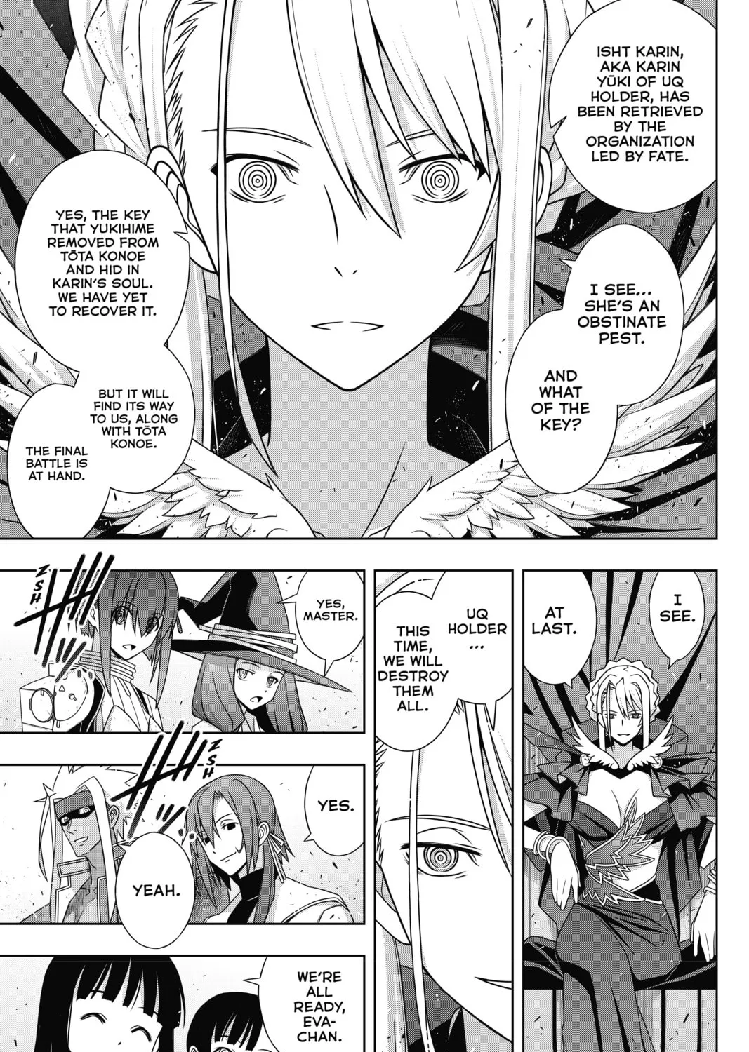 Read UQ HOLDER! chapter 183 image 66 on Lezhin
