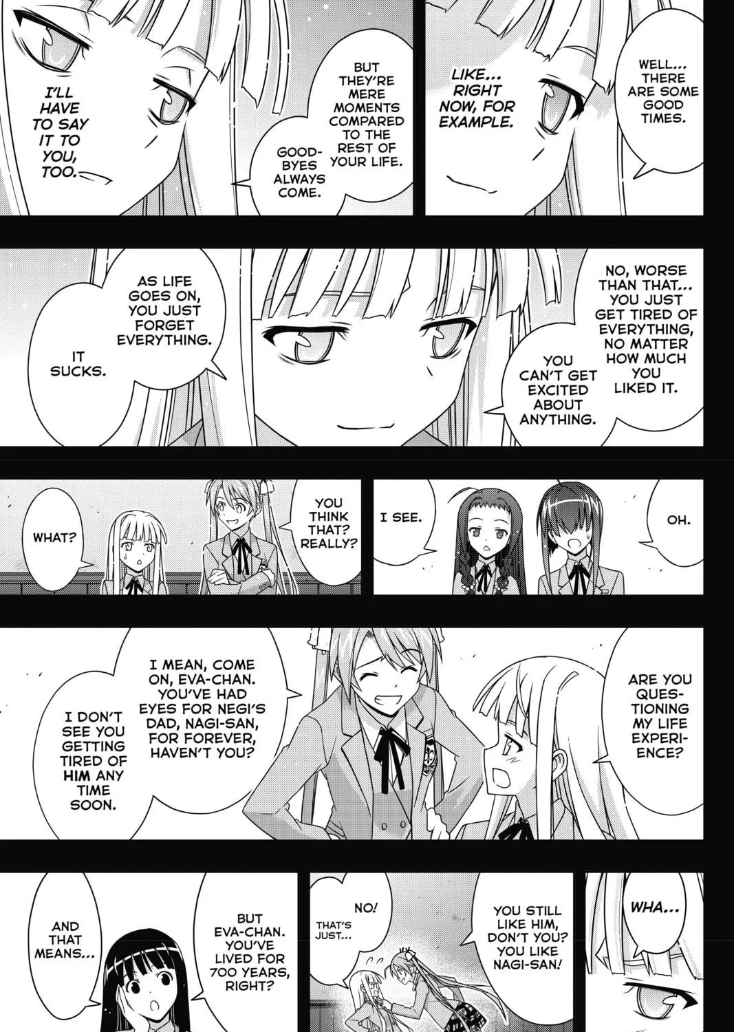 Read UQ HOLDER! chapter 183 image 8 on Lezhin