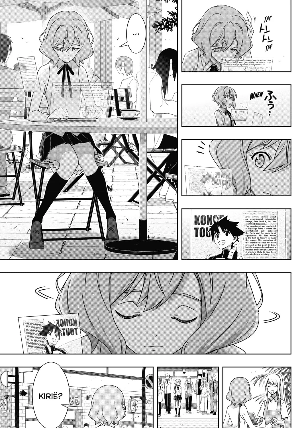 Read UQ HOLDER! chapter 184 image 12 on Lezhin