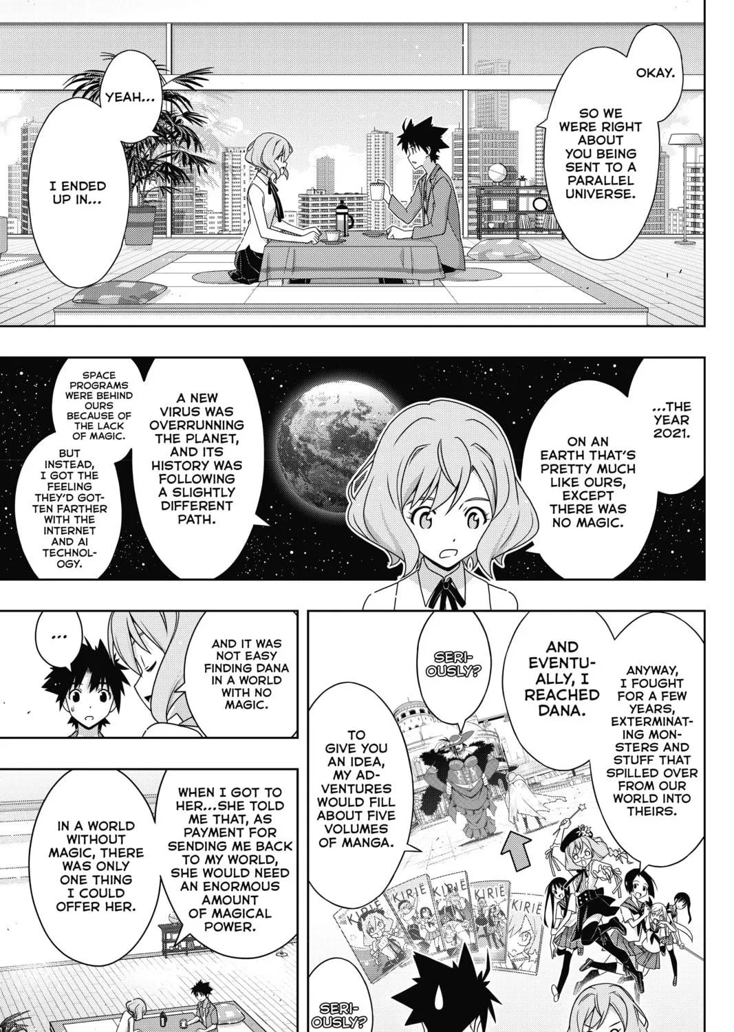 Read UQ HOLDER! chapter 184 image 28 on Lezhin
