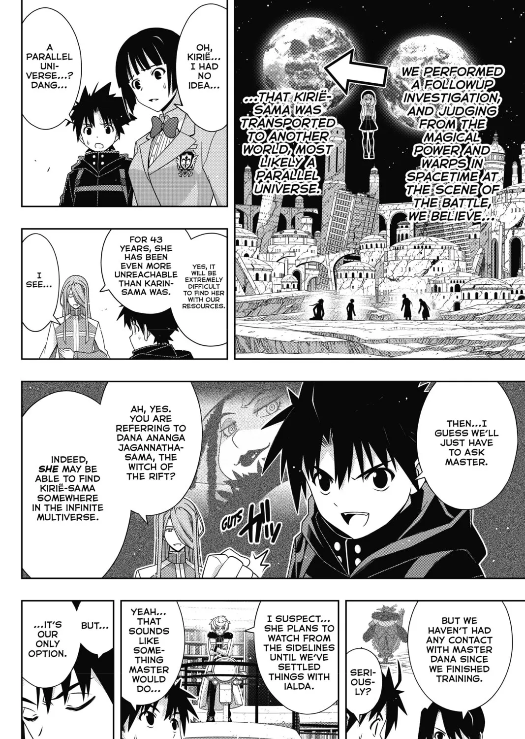 Read UQ HOLDER! chapter 184 image 6 on Lezhin