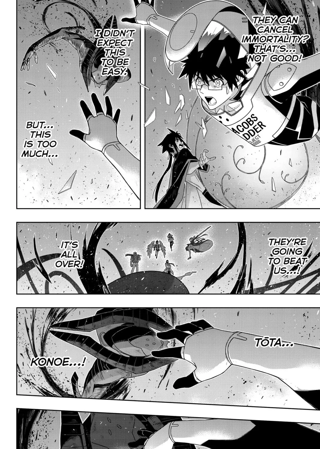 Read UQ HOLDER! chapter 186 image 12 on Lezhin