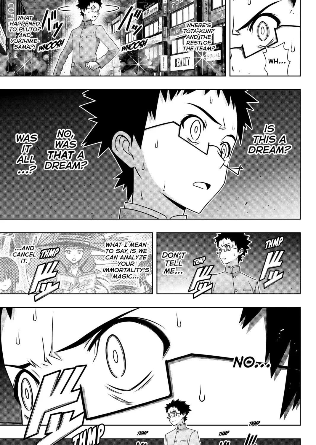 Read UQ HOLDER! chapter 186 image 18 on Lezhin