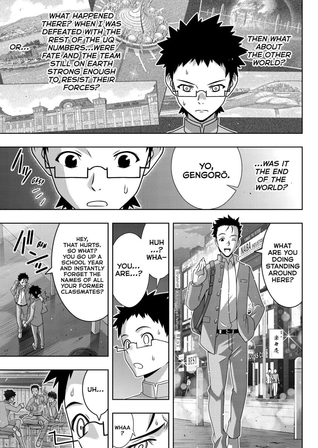 Read UQ HOLDER! chapter 186 image 22 on Lezhin