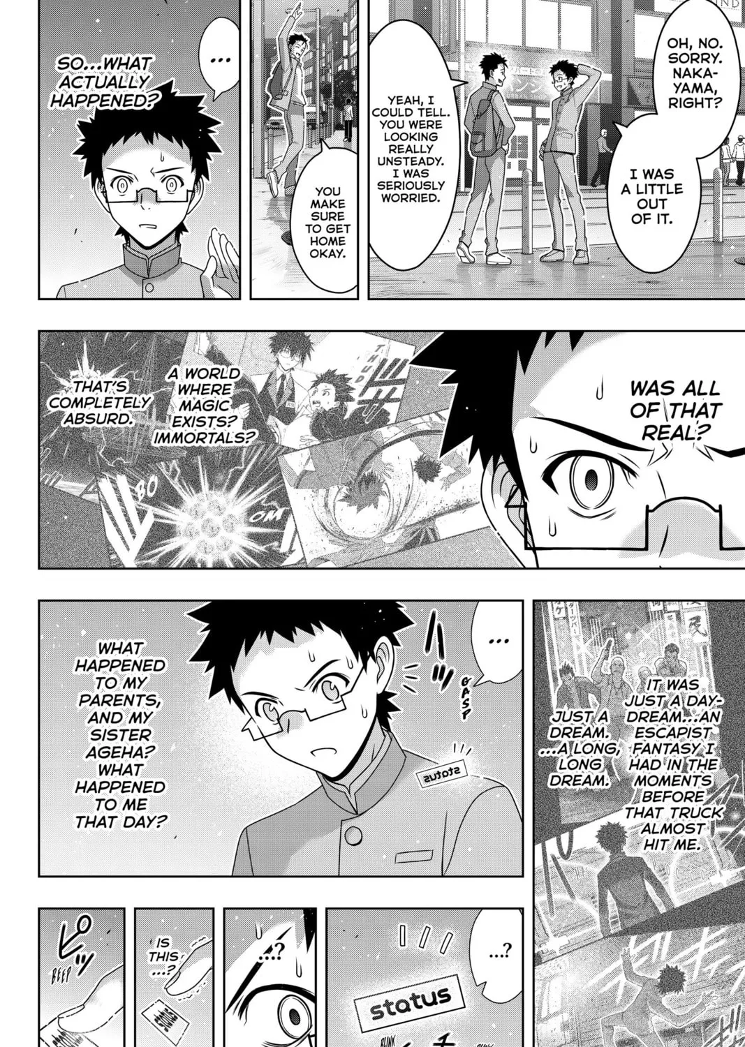 Read UQ HOLDER! chapter 186 image 24 on Lezhin